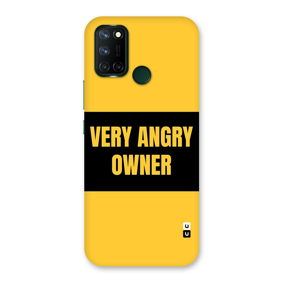 Angry Owner Back Case for Realme C17