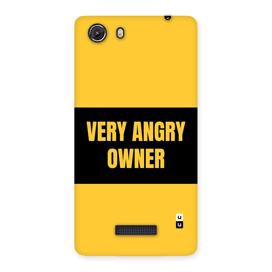 Angry Owner Back Case for Unite 3