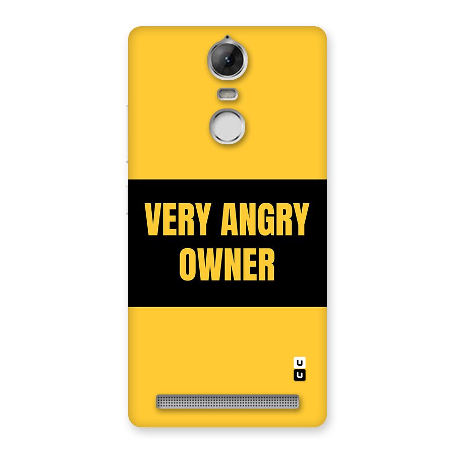 Angry Owner Back Case for Vibe K5 Note