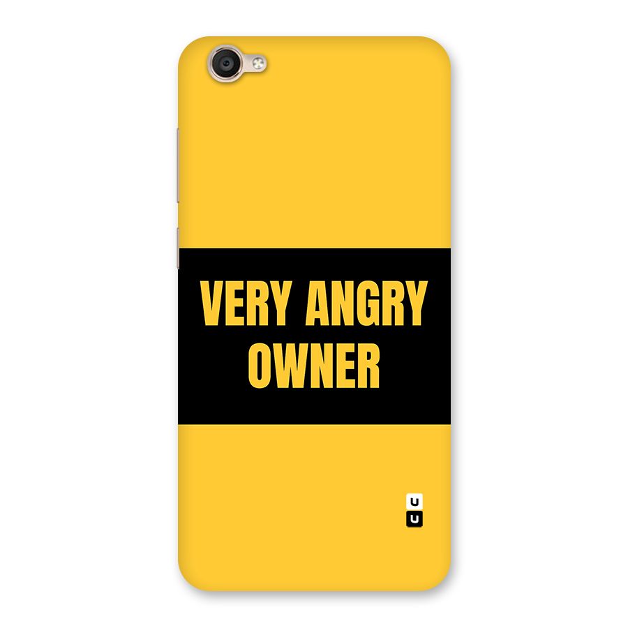 Angry Owner Back Case for Vivo Y55s