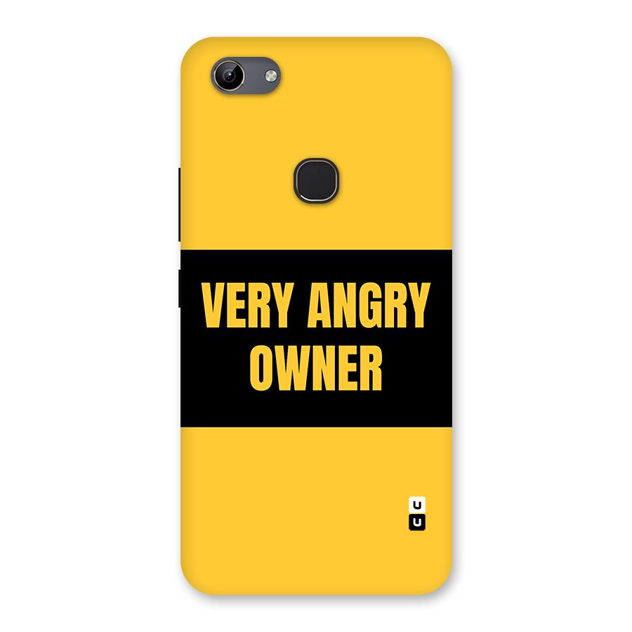 Angry Owner Back Case for Vivo Y81
