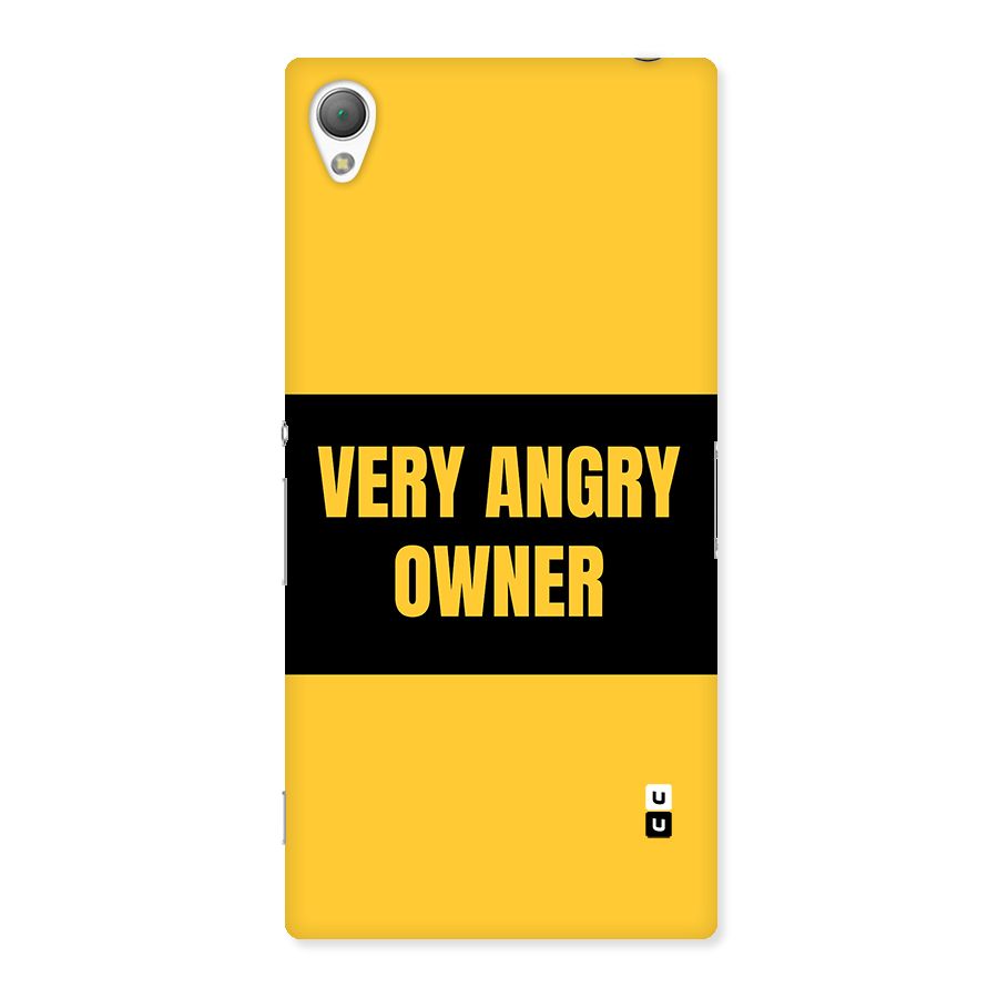 Angry Owner Back Case for Xperia Z3