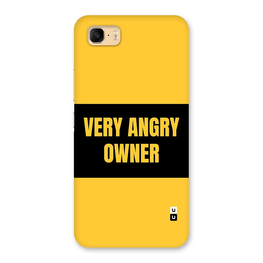 Angry Owner Back Case for Zenfone 3s Max