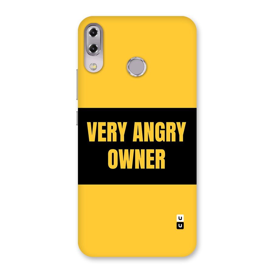 Angry Owner Back Case for Zenfone 5Z