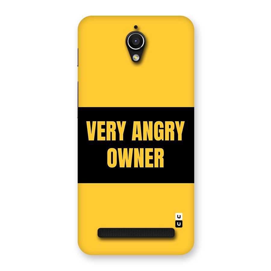 Angry Owner Back Case for Zenfone Go