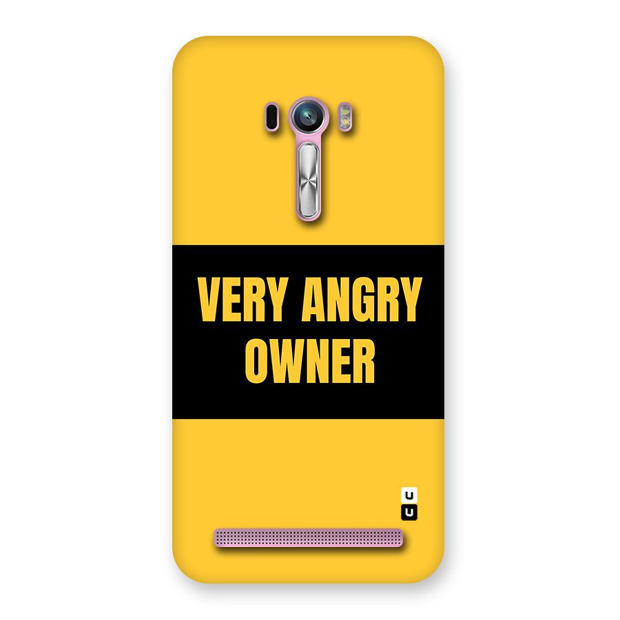 Angry Owner Back Case for Zenfone Selfie