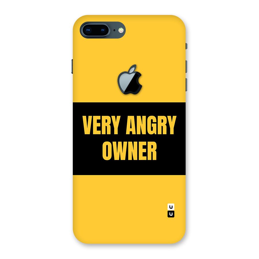 Angry Owner Back Case for iPhone 7 Plus Apple Cut