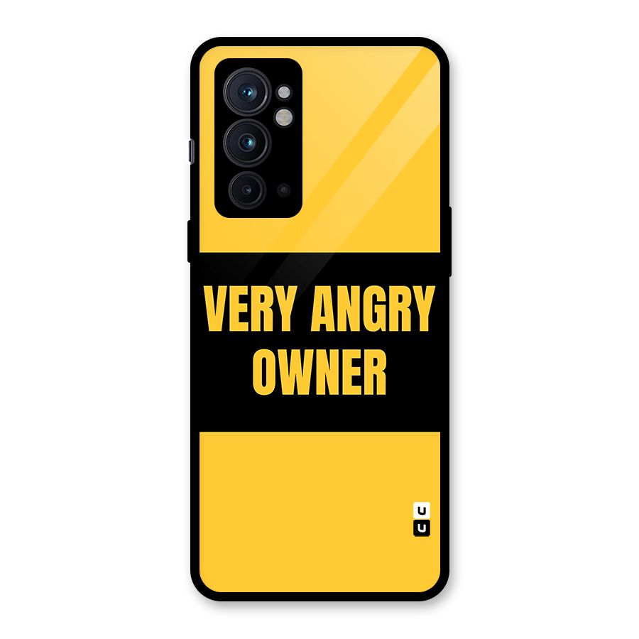 Angry Owner Glass Back Case for OnePlus 9RT 5G