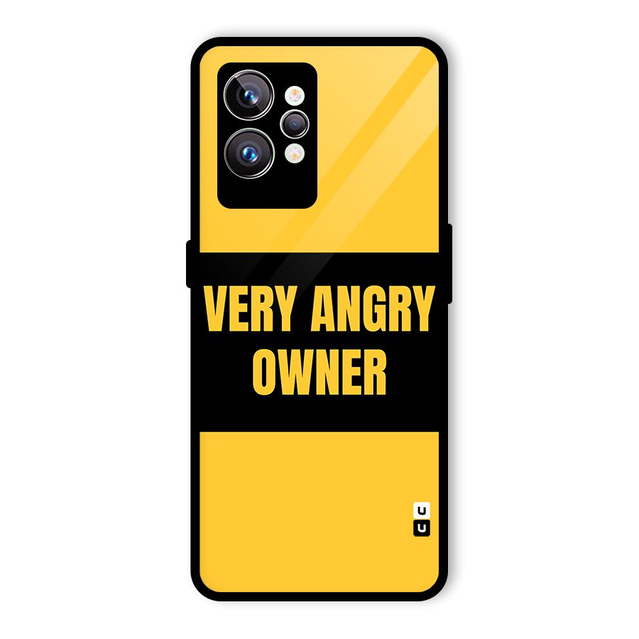Angry Owner Glass Back Case for Realme GT2 Pro