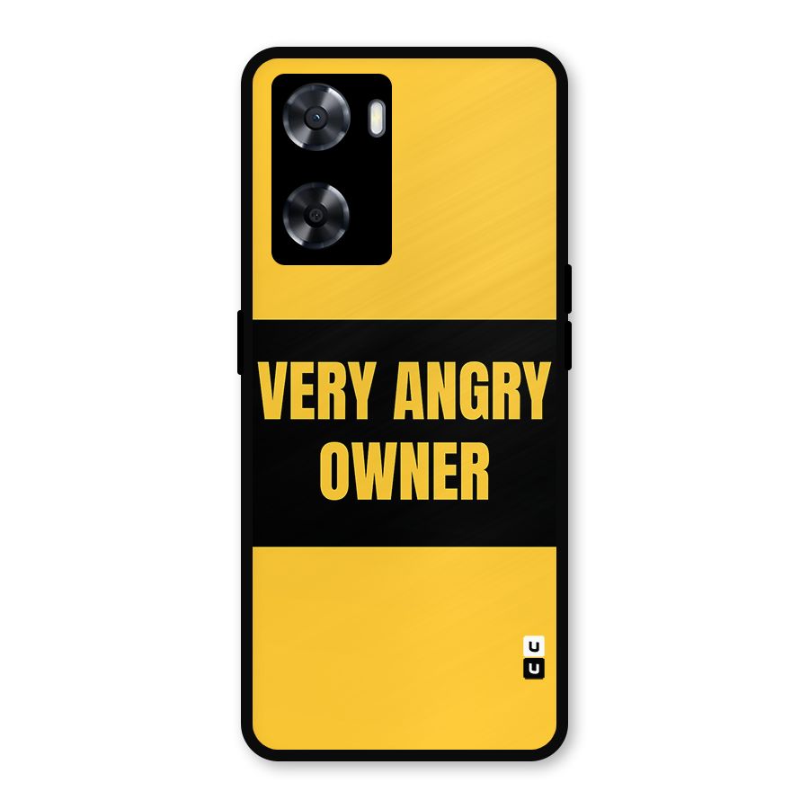 Angry Owner Metal Back Case for OnePlus Nord N20 SE