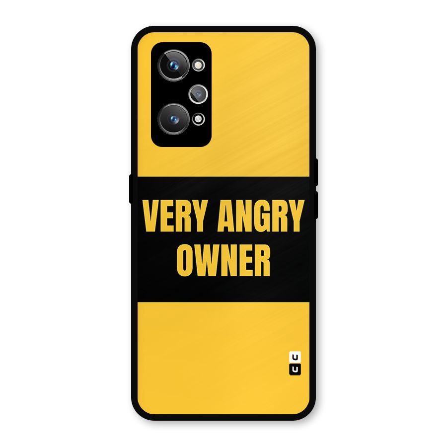 Angry Owner Metal Back Case for Realme GT Neo2