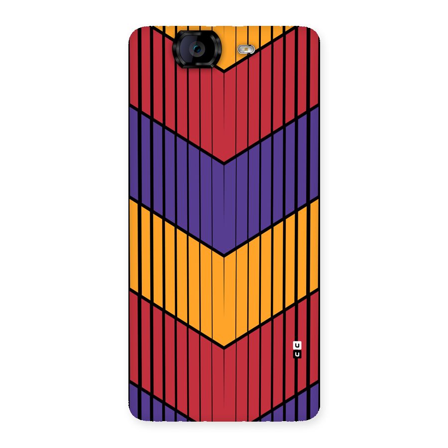 Angular Stripes Back Case for Canvas Knight A350