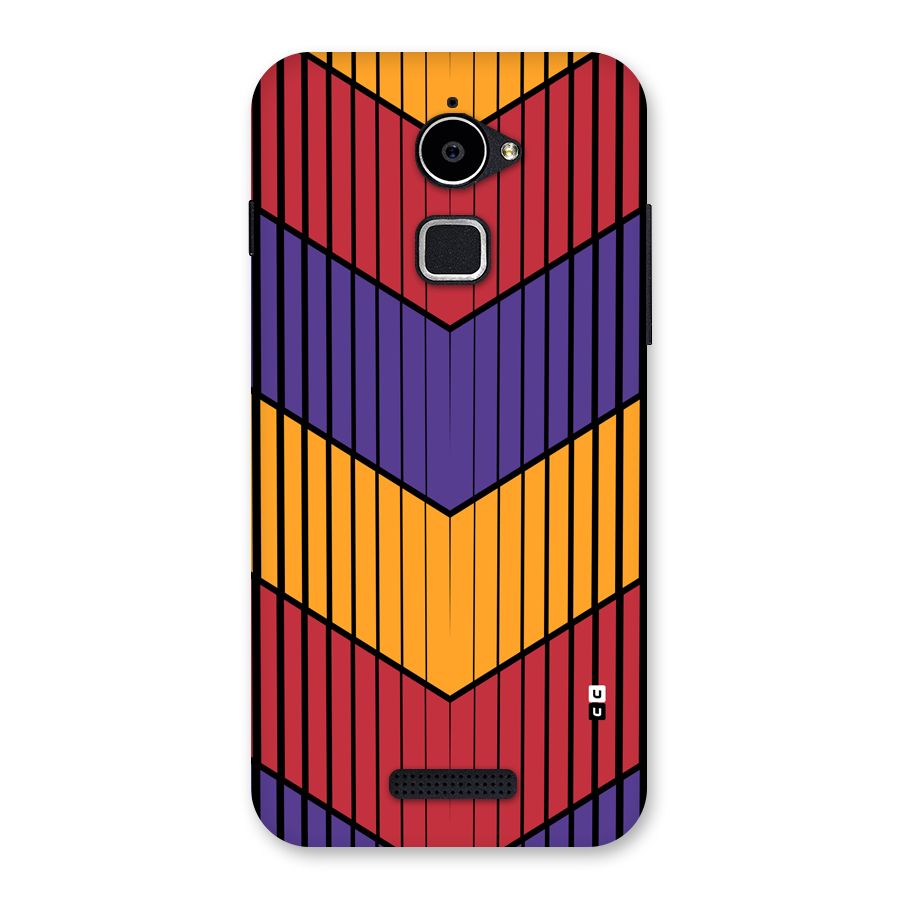 Angular Stripes Back Case for Coolpad Note 3 Lite