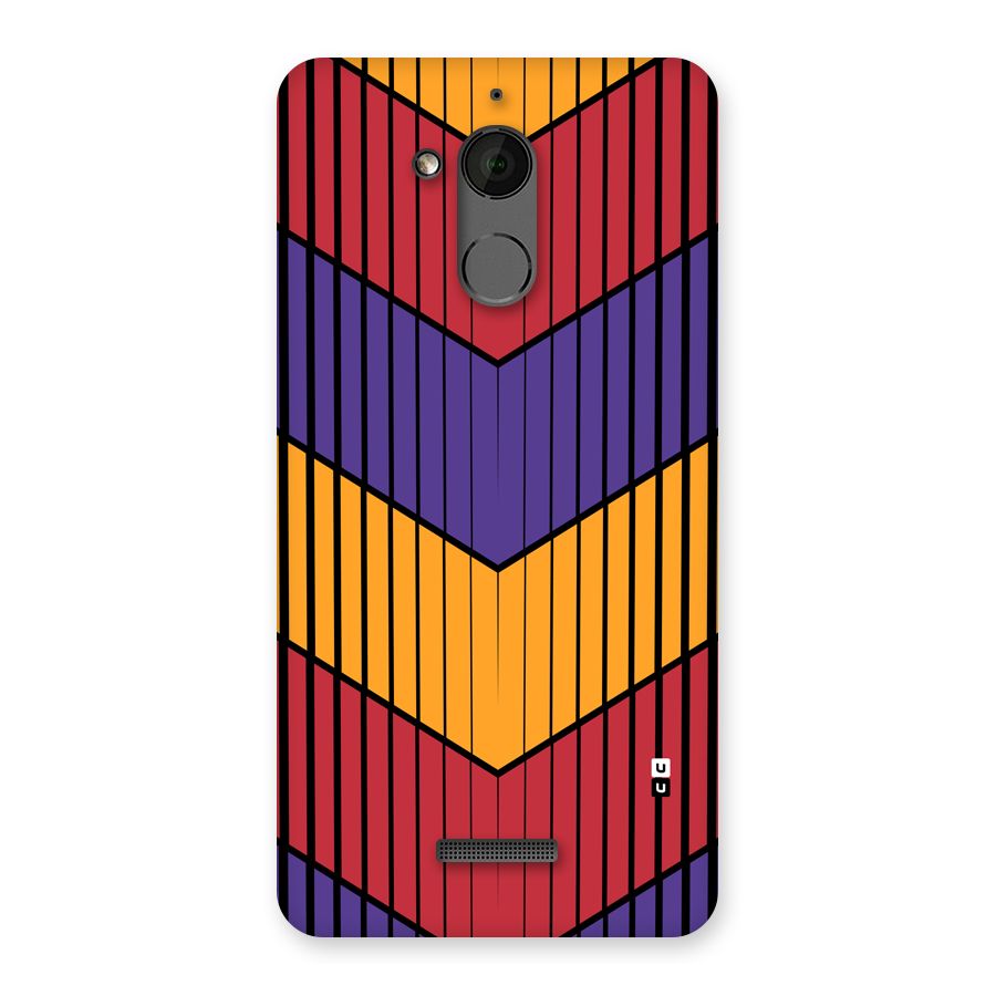 Angular Stripes Back Case for Coolpad Note 5