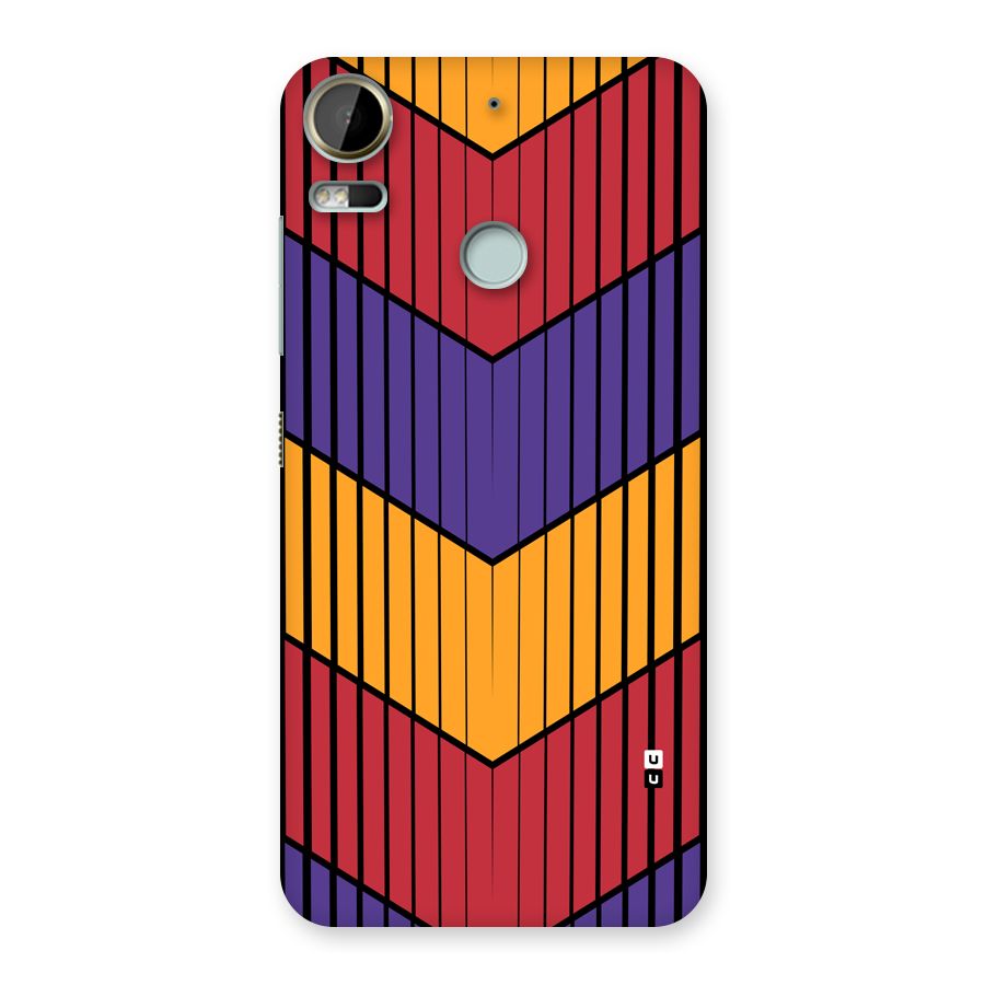 Angular Stripes Back Case for Desire 10 Pro