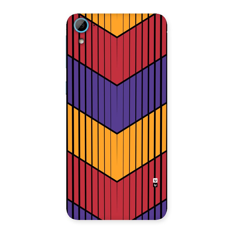 Angular Stripes Back Case for Desire 826
