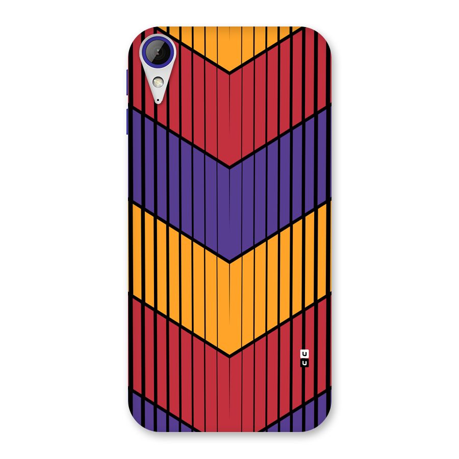 Angular Stripes Back Case for Desire 830