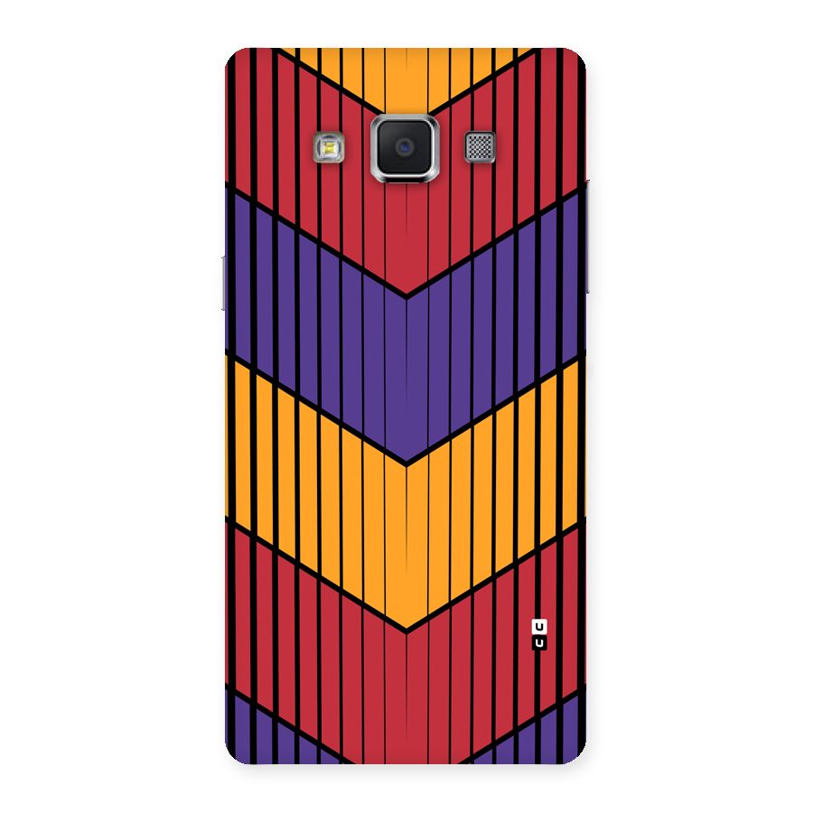 Angular Stripes Back Case for Galaxy A5
