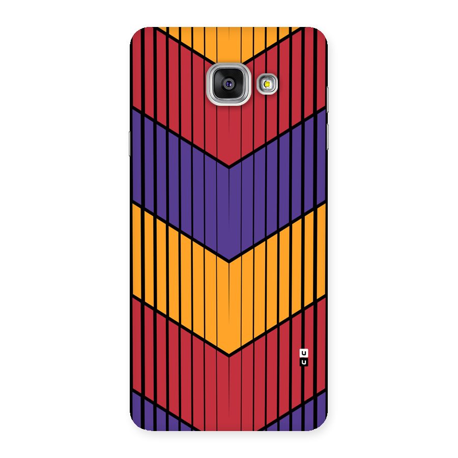Angular Stripes Back Case for Galaxy A7 (2016)