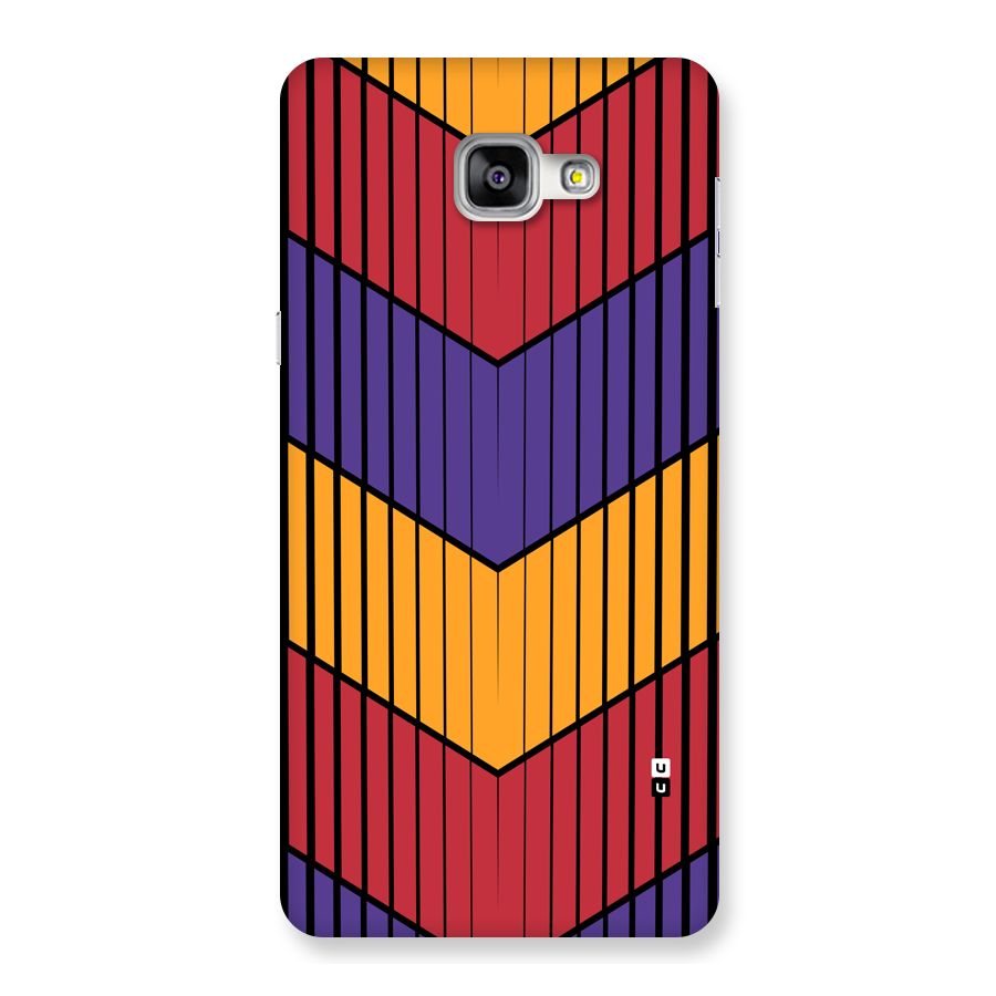 Angular Stripes Back Case for Galaxy A9