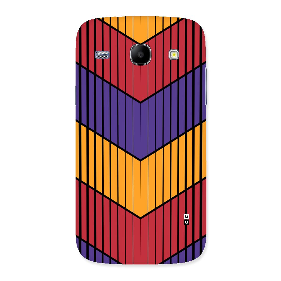 Angular Stripes Back Case for Galaxy Core