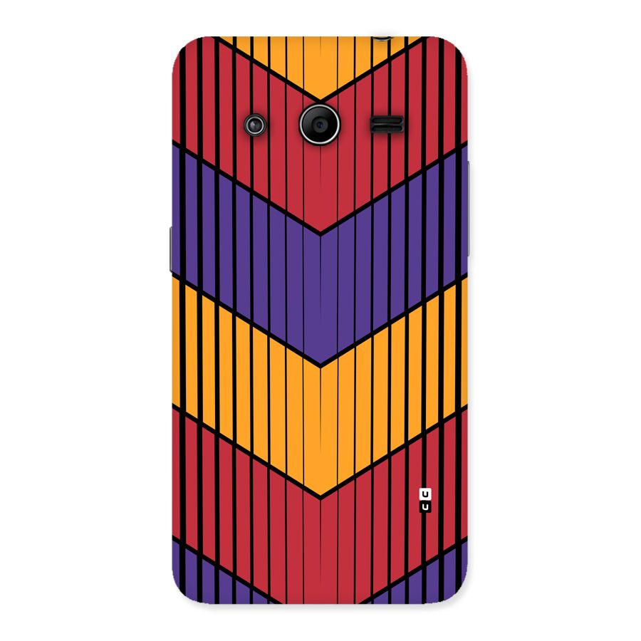 Angular Stripes Back Case for Galaxy Core 2