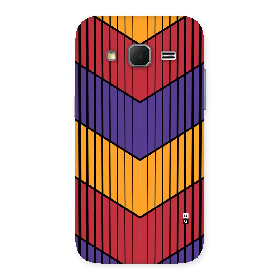 Angular Stripes Back Case for Galaxy Core Prime