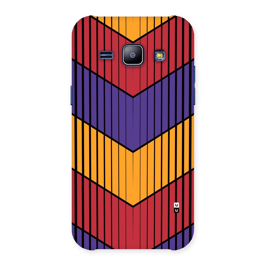 Angular Stripes Back Case for Galaxy J1
