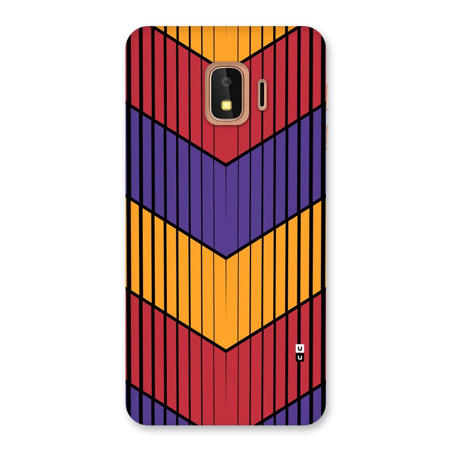 Angular Stripes Back Case for Galaxy J2 Core