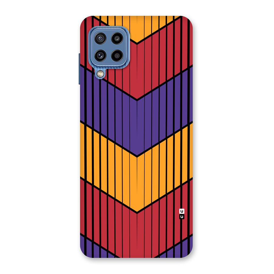 Angular Stripes Back Case for Galaxy M32