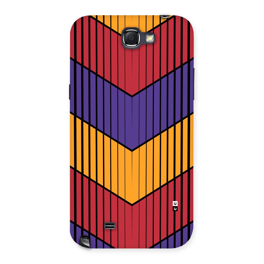 Angular Stripes Back Case for Galaxy Note 2