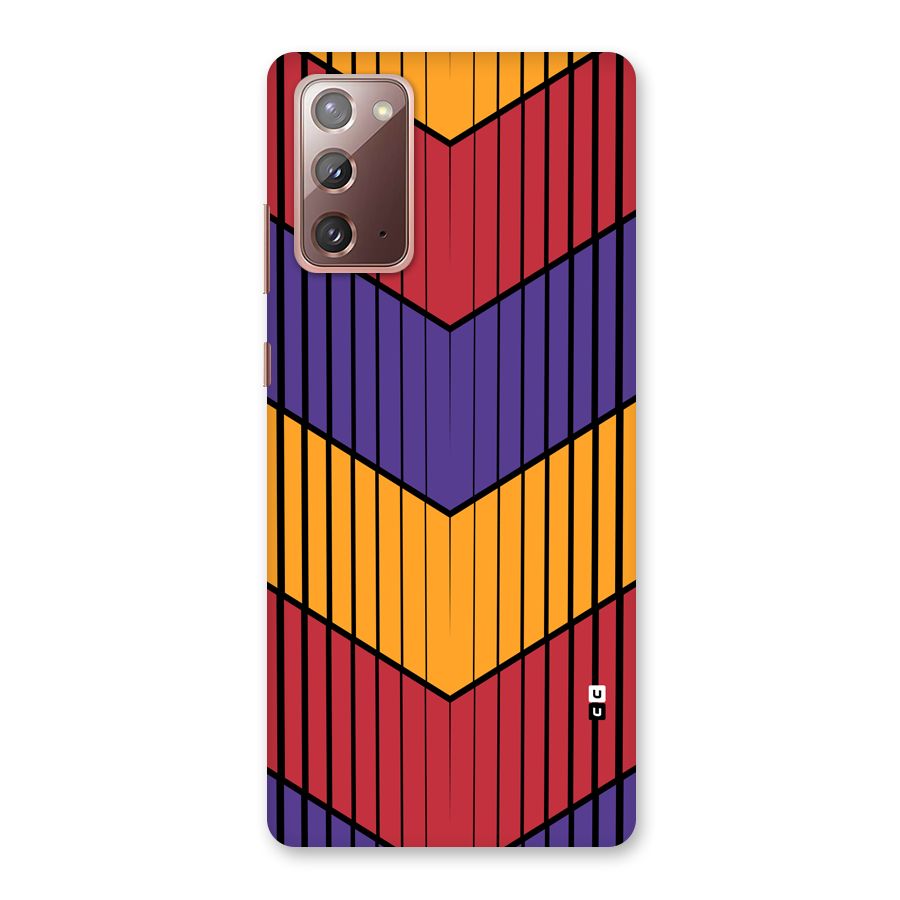 Angular Stripes Back Case for Galaxy Note 20