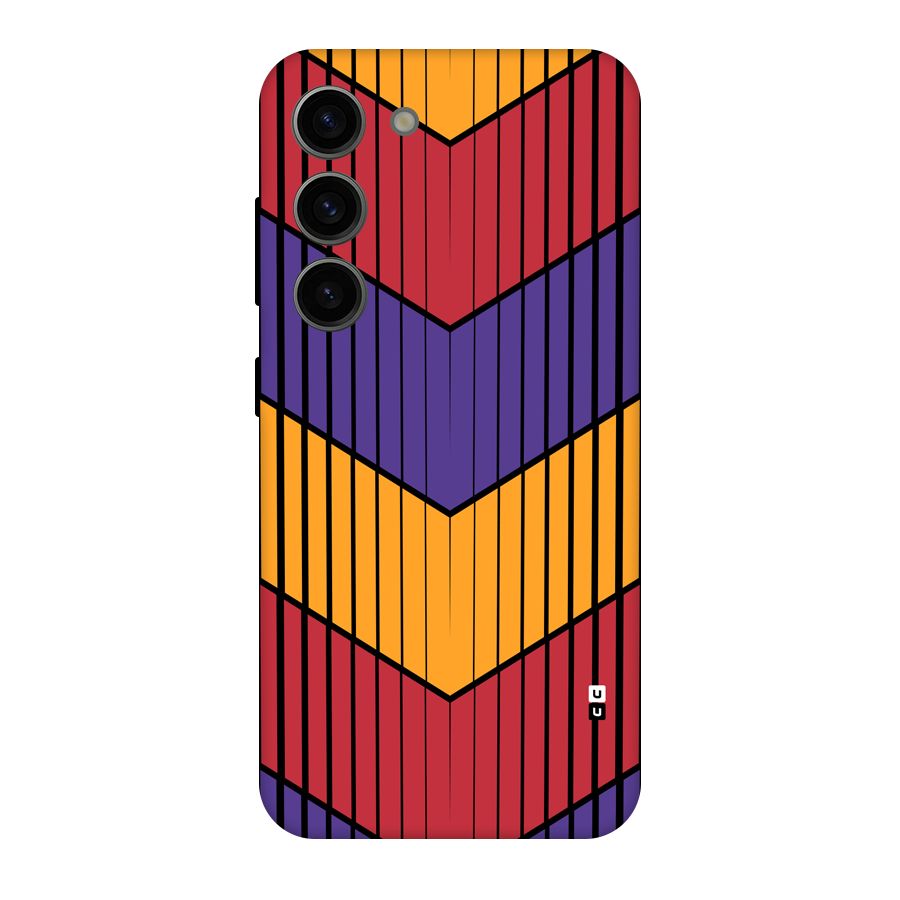 Angular Stripes Back Case for Galaxy S23