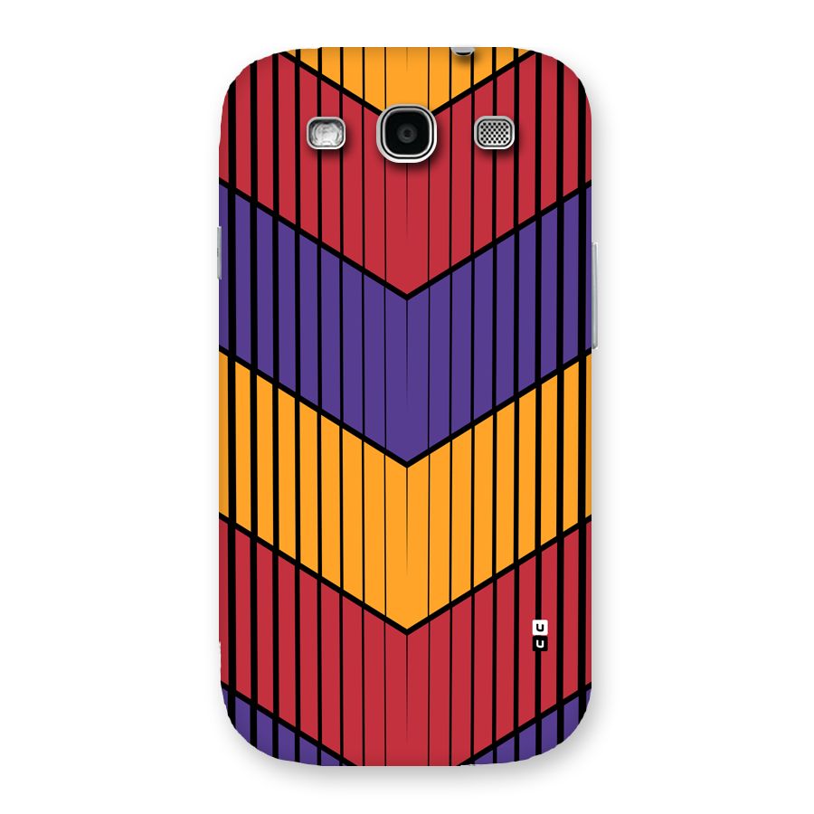 Angular Stripes Back Case for Galaxy S3 Neo