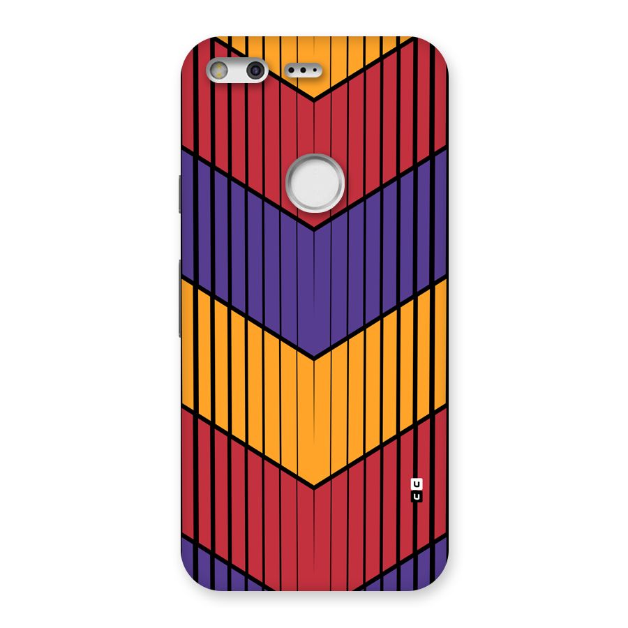 Angular Stripes Back Case for Google Pixel
