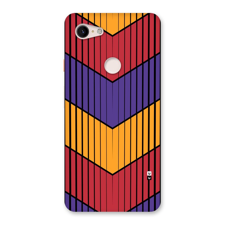 Angular Stripes Back Case for Google Pixel 3 XL
