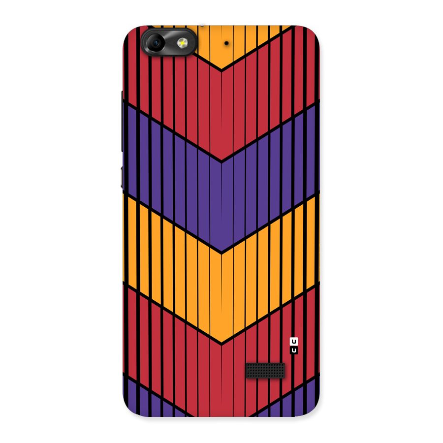 Angular Stripes Back Case for Honor 4C