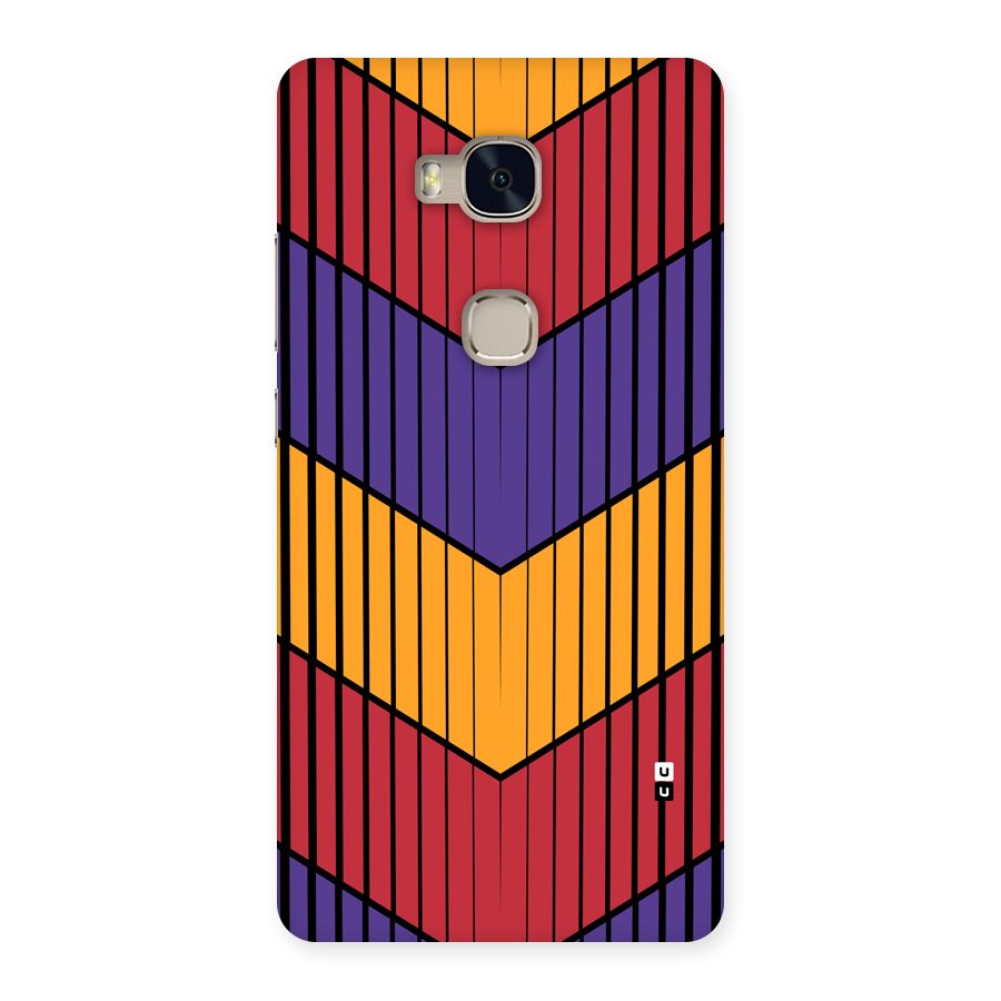 Angular Stripes Back Case for Honor 5X