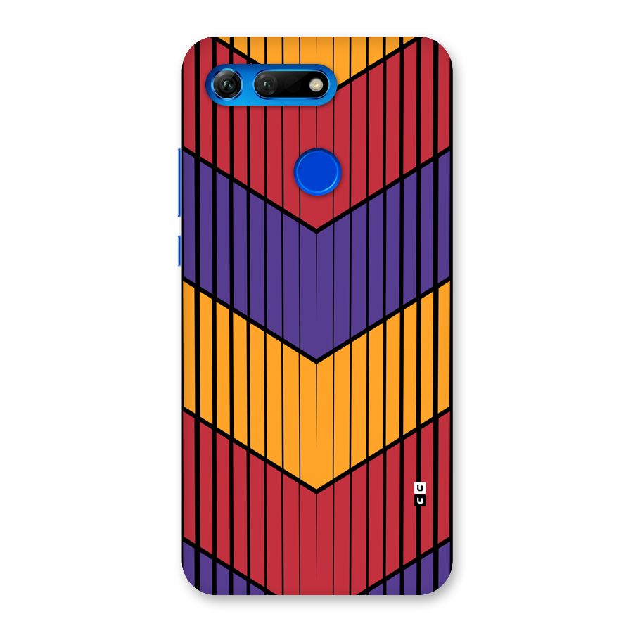 Angular Stripes Back Case for Honor View 20
