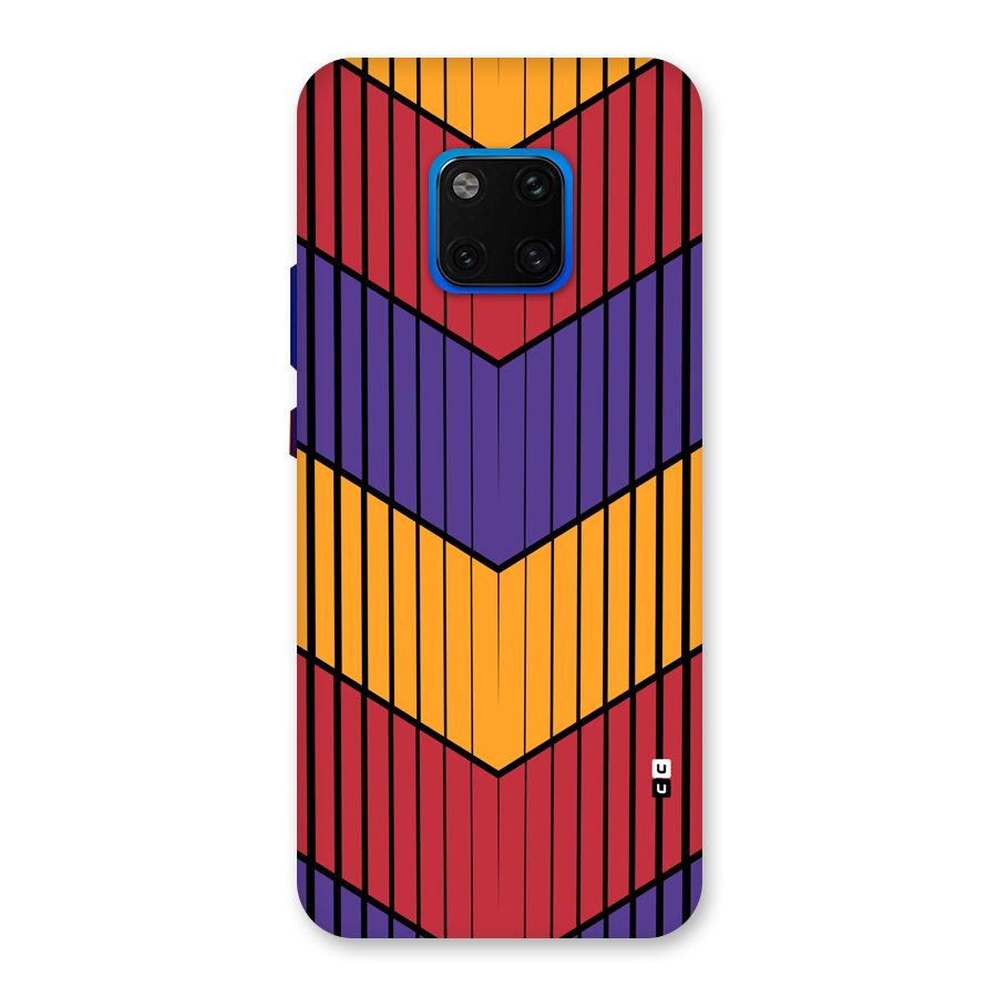 Angular Stripes Back Case for Huawei Mate 20 Pro