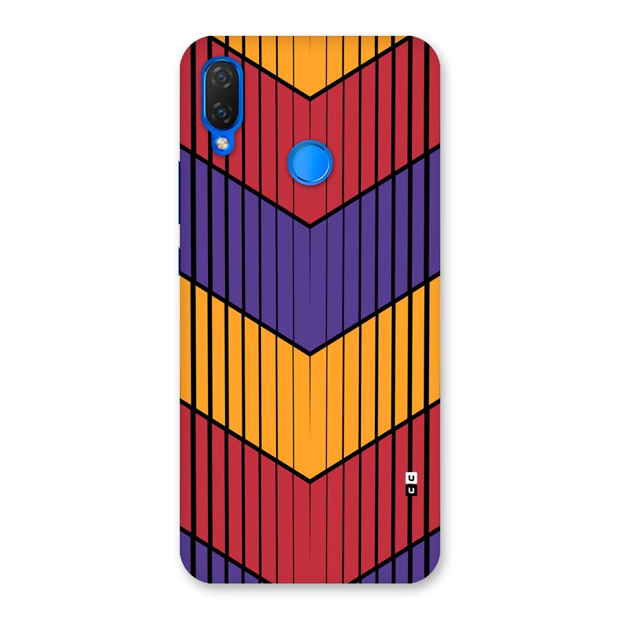 Angular Stripes Back Case for Huawei P Smart Plus