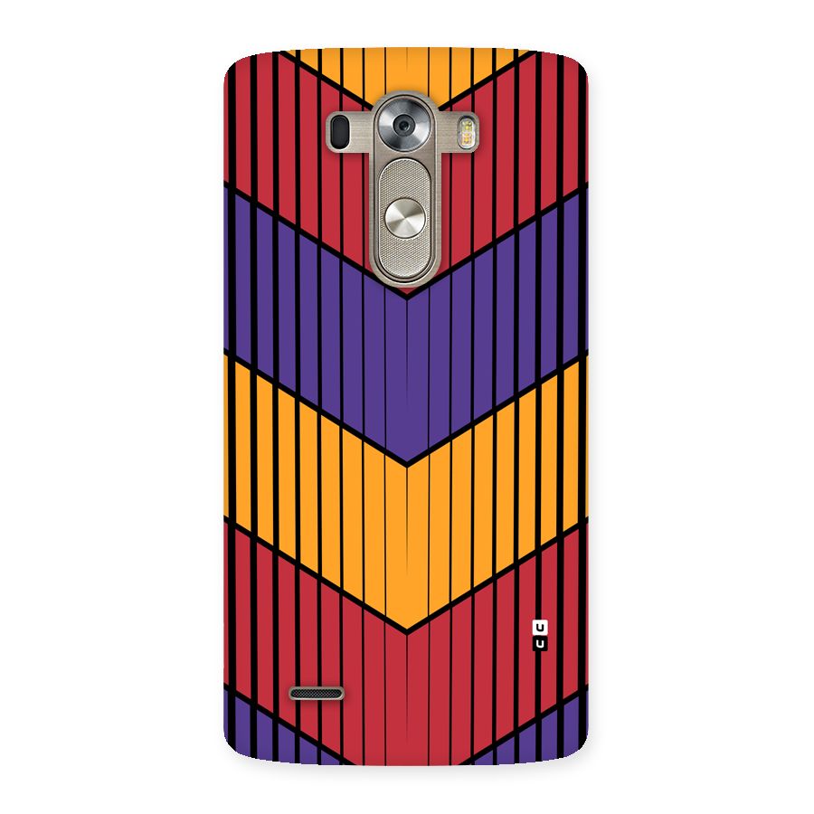 Angular Stripes Back Case for LG G3