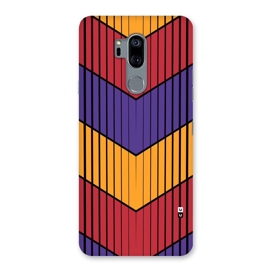 Angular Stripes Back Case for LG G7