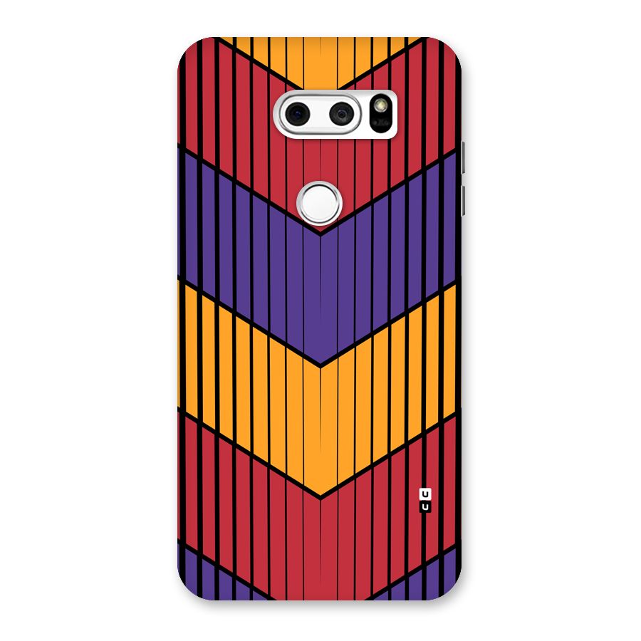 Angular Stripes Back Case for LG V30