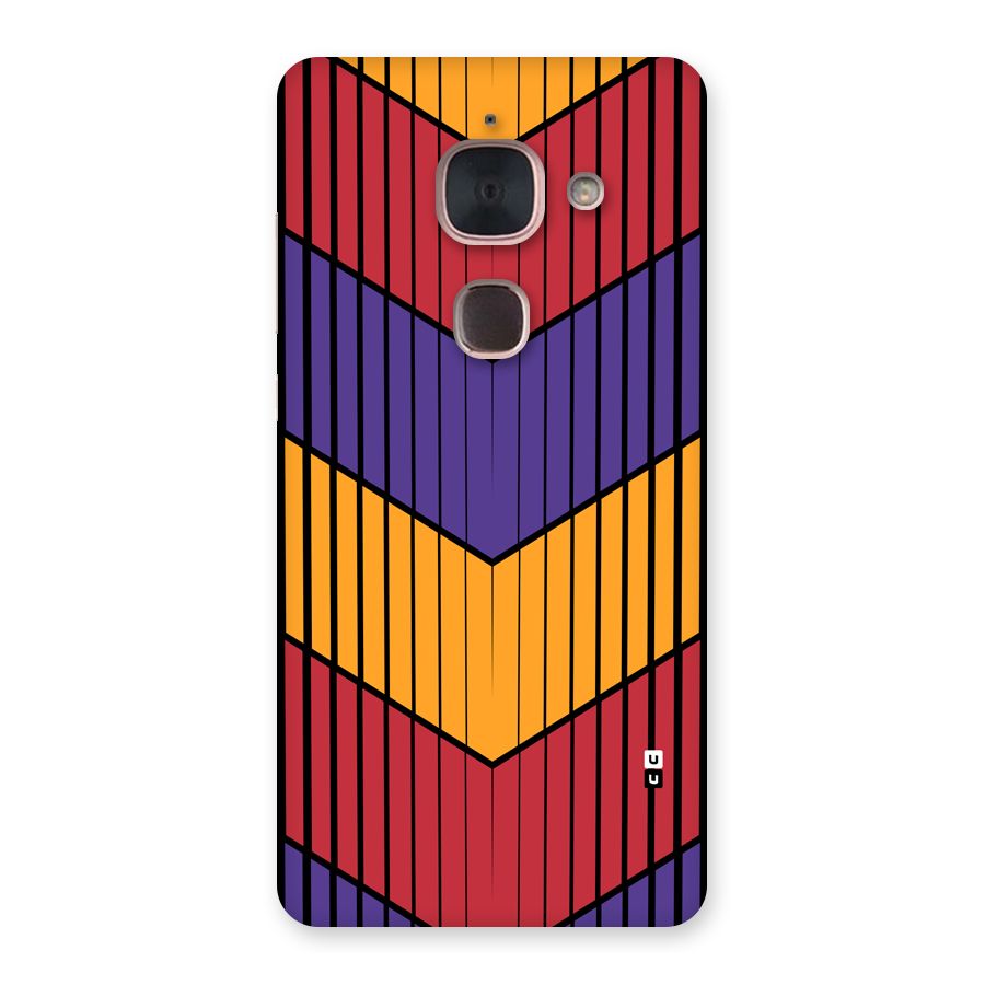 Angular Stripes Back Case for Le Max 2