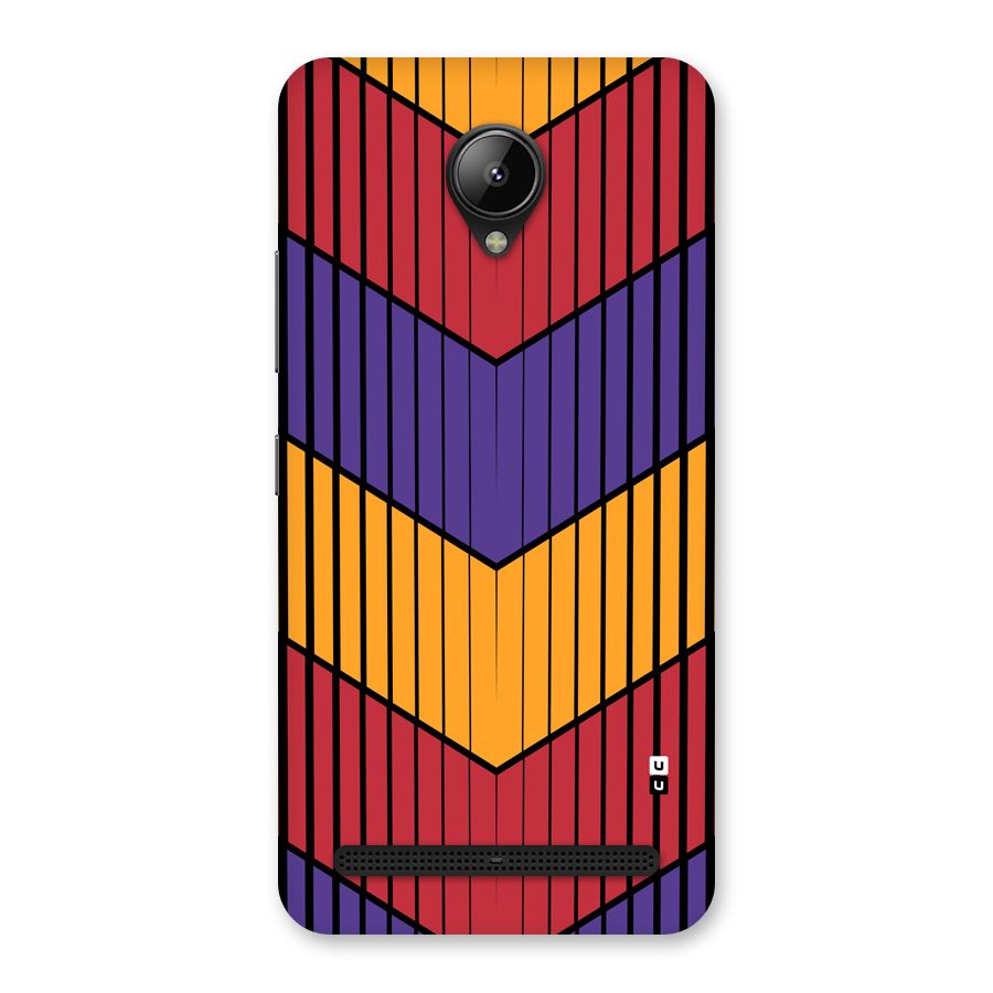 Angular Stripes Back Case for Lenovo C2