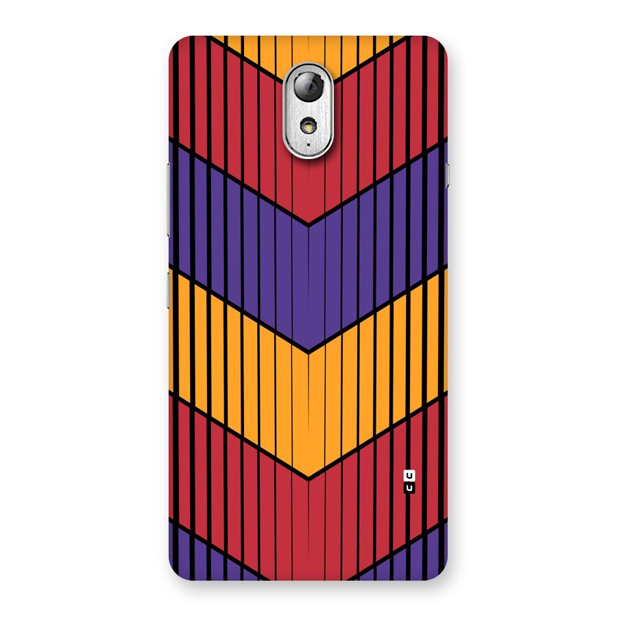 Angular Stripes Back Case for Lenovo Vibe P1M