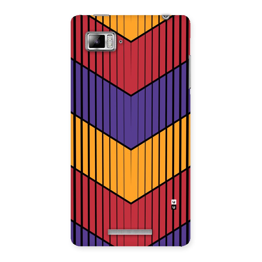 Angular Stripes Back Case for Lenovo Vibe Z K910