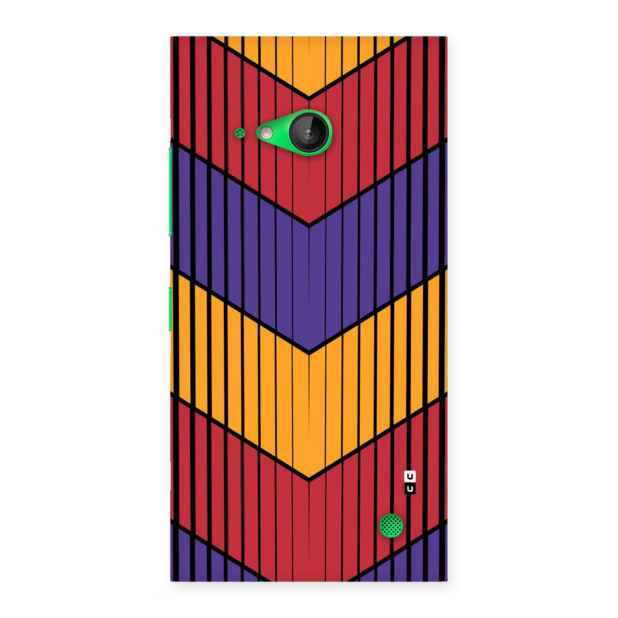 Angular Stripes Back Case for Lumia 730