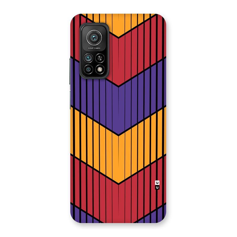 Angular Stripes Back Case for Mi 10T 5G